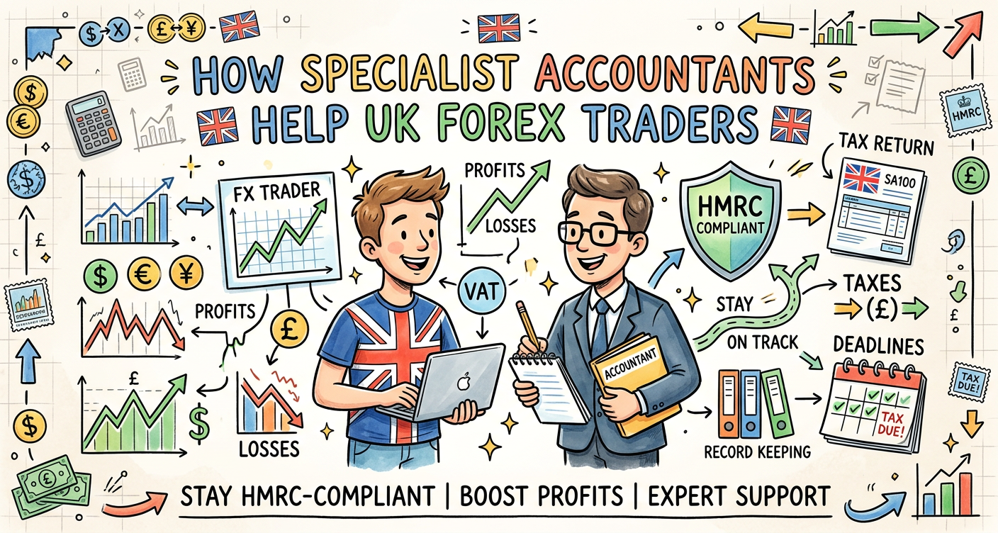 How Specialist Accountants Help UK Forex Traders Stay HMRC-Compliant